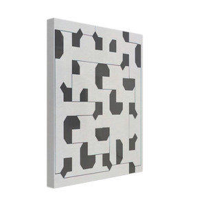 Bruno Munari  Curva di Peano  1975 Canvas