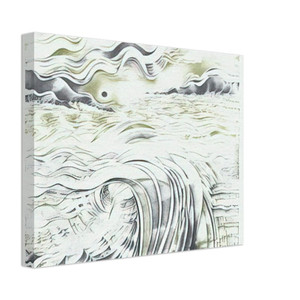 Lee Bontecou  AN UNTITLED PRINT 1982 Canvas