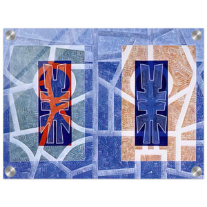 Jimmy Ernst  Oracle  1971 Acrylic Print