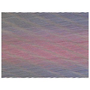 Bridget Riley  CATARACT 3 1967 Wood Print