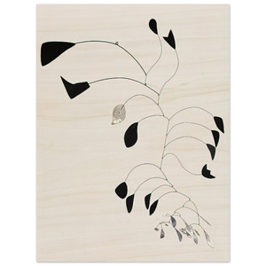 Alexander Calder  ARC OF PETALS 1941 Wood Print
