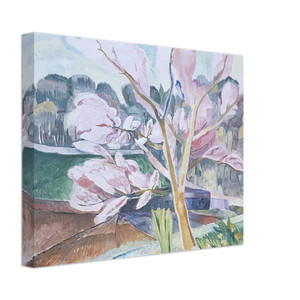 Grace Cossington Smith  Landscape with flowering peach  1932 Canvas