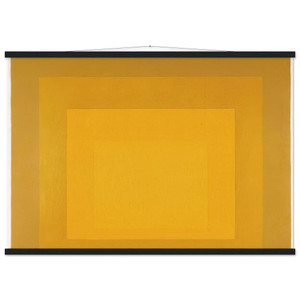 Josef Albers Study for Homage to the Square Departing in Yellow 1964 Poster