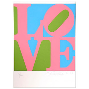 Robert Indiana  The Book of Love 11 Fine Art Poster / Art Print