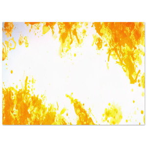 Sam Francis  Spleen  Yellow  Fine Art Poster / Art Print