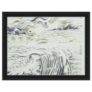 Lee Bontecou  AN UNTITLED PRINT 1982 Framed Canvas