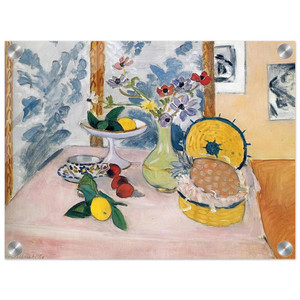 Henri Matisse  STILL LIFE WITH PINEAPPLES Acrylic Print