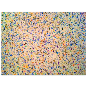 Simon Hantai  Untitled Suite Blancs  1973 Aluminum Print