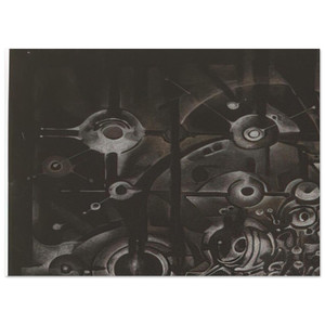 Lee Bontecou  UNTITLED 1998 N1 Fine Art Poster / Art Print