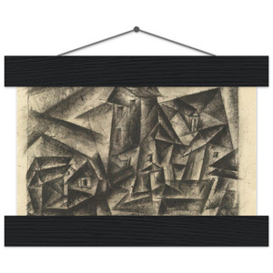 Lyonel Feininger THE VILLAGE OF LEGEFELD I DORF LEGEFELD I 1916