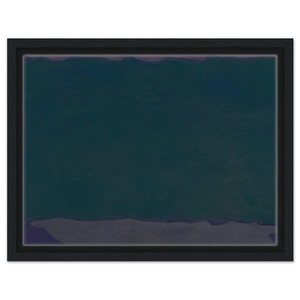 Theodoros Stamos  Infinity Field Lefkada Series  1980 Framed Canvas