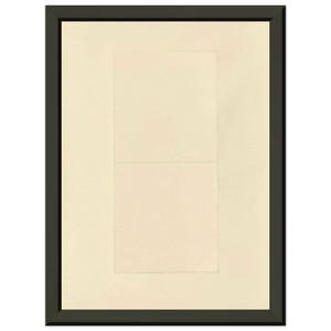 Brice Marden  Untitled  1971 N1 Premium Metal Framed Art Print / Poster