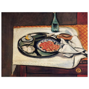 Henri Matisse  STILL LIFE WITH SHELLFISH Wood Print
