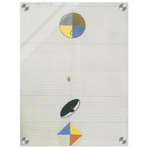 Hilma af Klint  SERIES NO VII NO 3F 1920 Acrylic Print