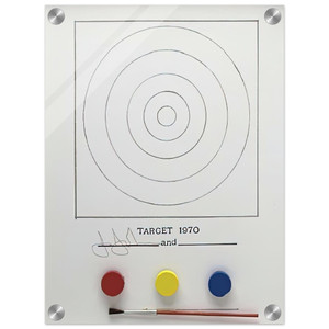 Jasper Johns  TARGET ULAE 89 Acrylic Print