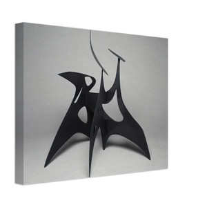 Alexander Calder  MUCH PIERCED 1947 Canvas