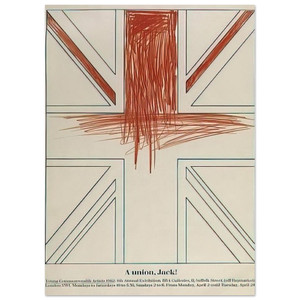 Billy Apple Union Jack Young Commonwealth Artists 1962 Art Print