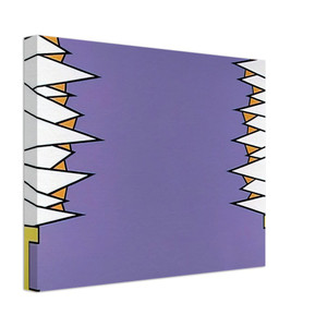 Nicholas Krushenick  Over the Rainbow  1978 Canvas