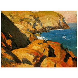Edward Hopper  Blackhead Monhegan Wood Print