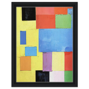 Hans Hofmann  Pastorale Framed Canvas