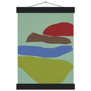 Ray Parker  Untitled  1967 N5 Museum-Quality Matte Paper Poster with Hanger