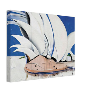 Brett Whiteley  Opera House  1982 Canvas