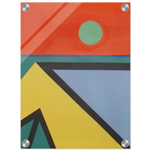 Ronnie Landfield  Untitled  1965 N11 Acrylic Print