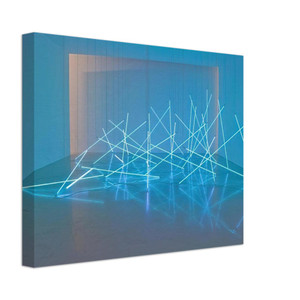 Francois Morellet  Avalanche  1996 Canvas