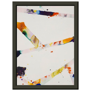 Sam Francis  From Tokyo 3 Premium Metal Framed Art Print / Poster