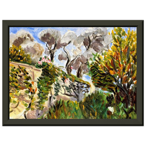 Henri Matisse Olive Trees Renoir S Garden Cagnes 1917