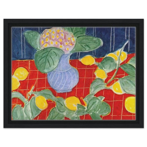 Henri Matisse  LEMONS AND SAXIFRAGES 1943 Framed Canvas