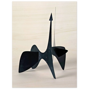 Alexander Calder  TEODELAPIO MAQUETTE II 1962 Wood Print