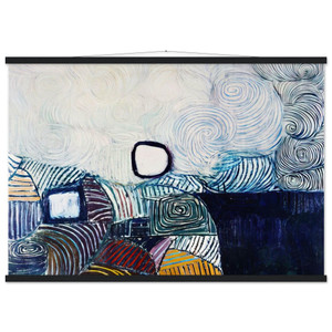 Victor Pasmore Spiral Development in Green Violet Blue Gold 1951 Matte Poster