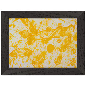 Sam Francis  Beaudelaire Premium Wooden Framed Art Print / Poster