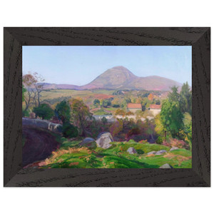 Armand Guillaumin Puy de Dome Landscape Premium Wood Framed Art Print/Poster