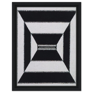 Alfred Jensen  The Acrobatic Rectangle Per Six  1967 Framed Canvas