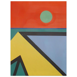 Ronnie Landfield  Untitled  1965 N11 Aluminum Print