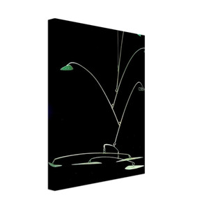 Alexander Calder  STAINLESS STEALER 1966 Canvas