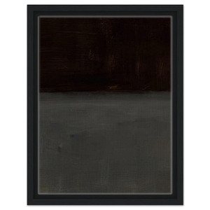 Mark Rothko  Untitled brown and gray  1969 Framed Canvas