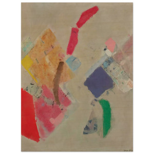 Kenzo Okada  Tanabata  1955 Wood Print