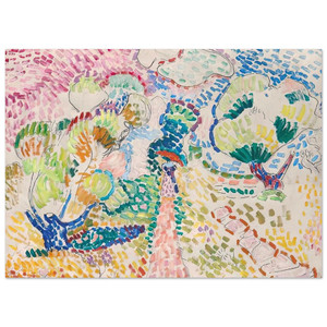 Matisse Madame Matisse Olive Grove 1905 Art Print