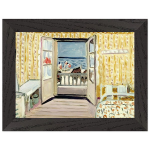 Henri Matisse INTERIOR JULY 14TH ETRETAT 1920