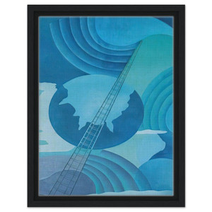 Benedetta Cappa Synthesis of Radio Comms 1933-34 Palermo Canvas