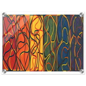 Brice Marden Propitious Garden of Plane Image V1 2005 Acrylic Print