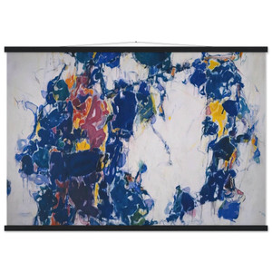 Sam Francis  Around the Blues Museum-Quality Matte Paper Poster with Hanger