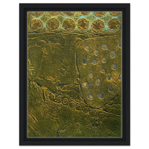 Hiroyuki Tajima  Rhizome  1969 Framed Canvas