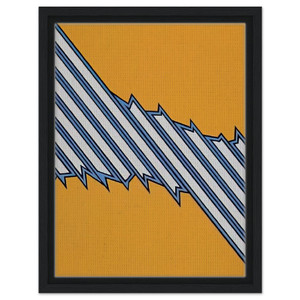 Nicholas Krushenick  Greenwood  1979 Framed Canvas