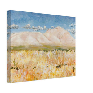 Ivan Albright  JACKSON HOLE WYOMING 1973 Canvas