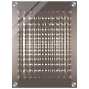 Enrico Castellani  Superficie alluminio  1969 Acrylic Print