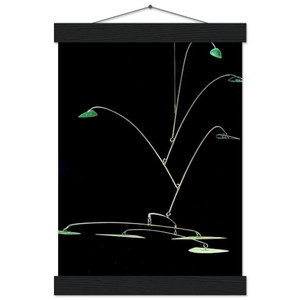 Alexander Calder STAINLESS STEALER 1966 Poster with Hanger